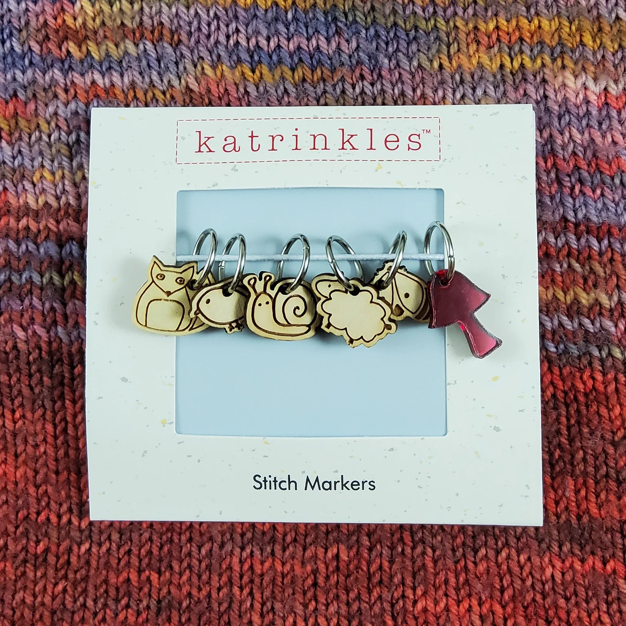 little houses stitch marker – Quince & Co.