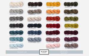 14 Color Woolstok Light Shawl by Mary Pranica