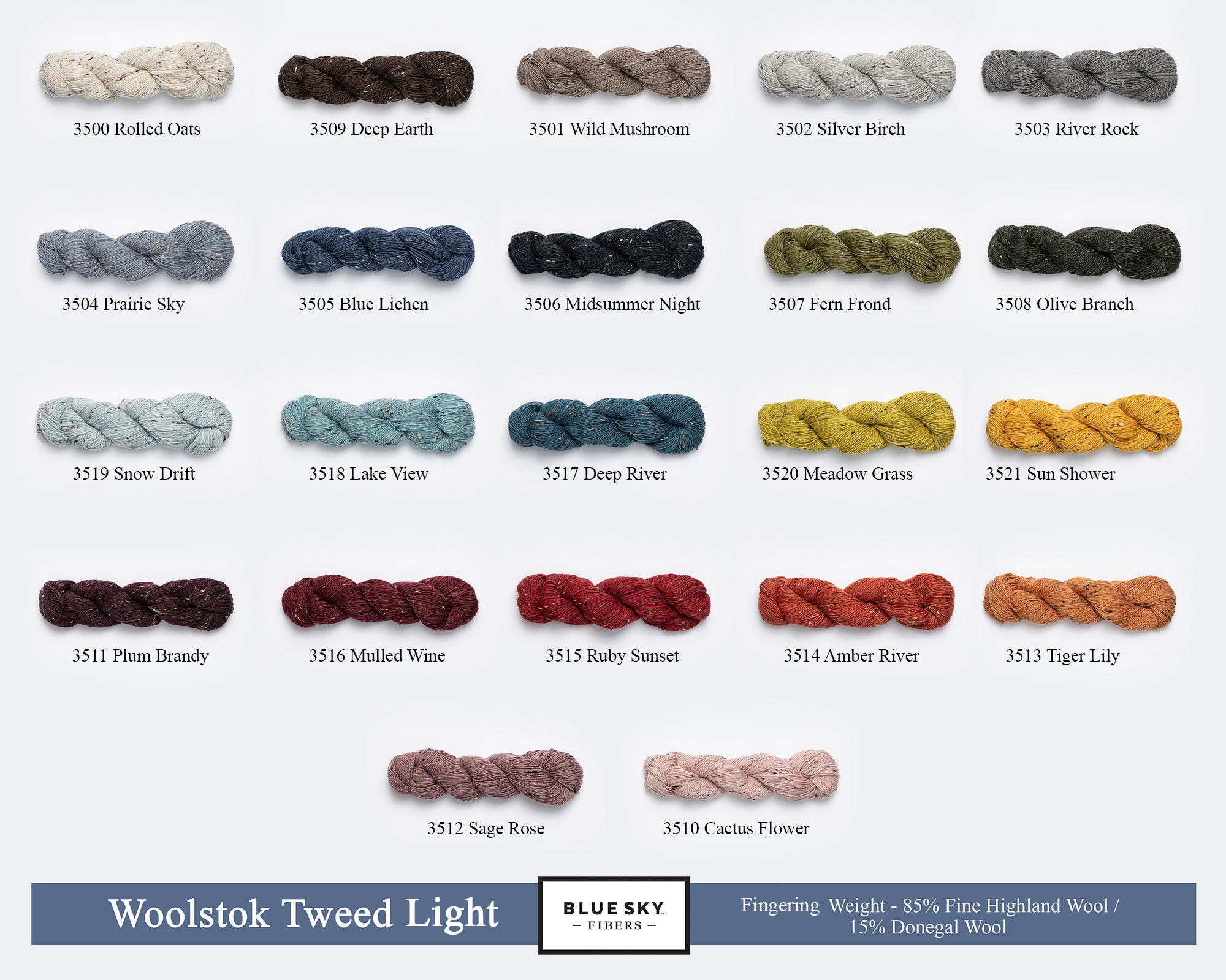 Blue Sky Fibers - Woolstok Tweed Light