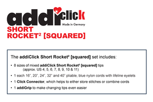 Addi - Click Short Rocket Squared Set PRE-ORDER
