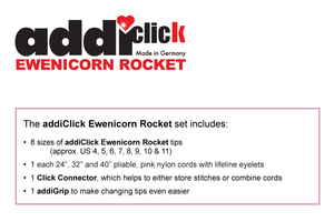 Addi - Click Ewenicorn Rocket Set - Standard Length PRE-ORDER