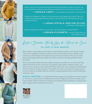 Seamless Knit Sweaters in 2 Weeks by Marie Greene