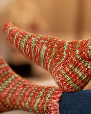 Clementine Crochet Socks by Anna Nikipirowicz