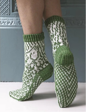 Knitted Moomin Socks edited by Linda Permanto