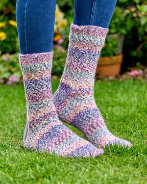 Flutter Textured Socks by Winwick Mum