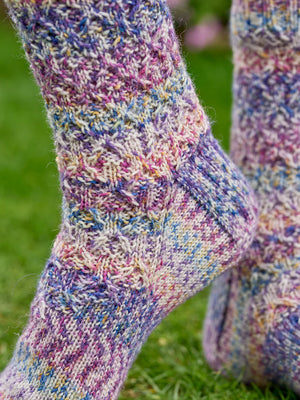 Flutter Textured Socks by Winwick Mum