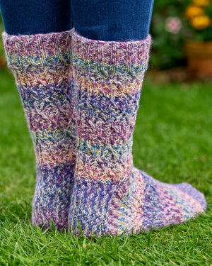 Flutter Textured Socks by Winwick Mum
