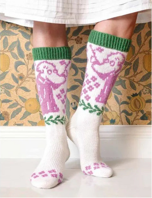 Knitted Moomin Socks edited by Linda Permanto