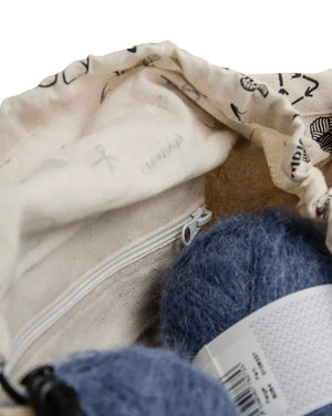 Muud - Recycled Canvas Shopper "Crochet"