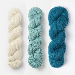 Ocean Ombré Shawl by Mary Beth Kelso