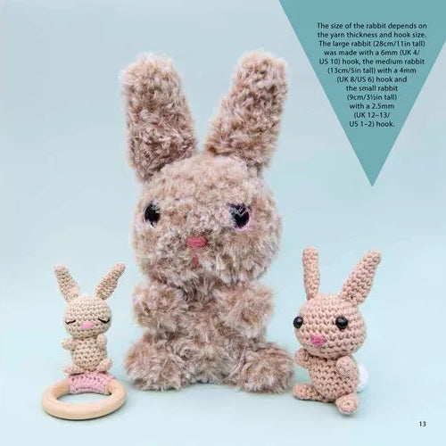 Mini Amigurumi Animals: 26 Tiny Creatures to Crochet by Sarah Abbondio