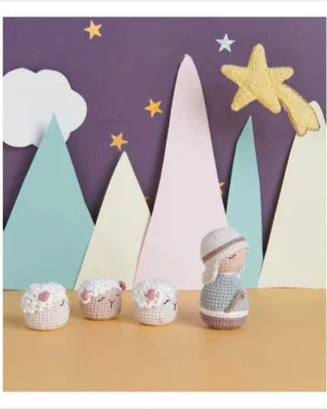 Ricorumi Christmas Crib Crochet Set by Rico Designs