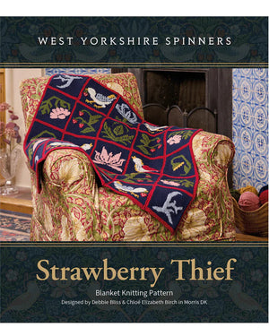 Strawberry Thief Blanket Kit by Debbie Bliss & Chloé Elizabeth Birch