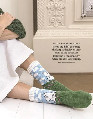 Knitted Moomin Socks edited by Linda Permanto
