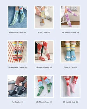 Knitted Moomin Socks edited by Linda Permanto