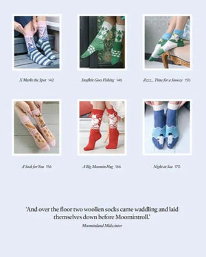 Knitted Moomin Socks edited by Linda Permanto