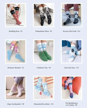 Knitted Moomin Socks edited by Linda Permanto