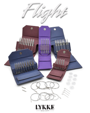 LYKKE - Flight 3.5" Interchangeable Needle Set (US 3-10.5) - 3 Colors