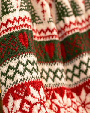 Woodside Christmas Blanket by Jenny Watson