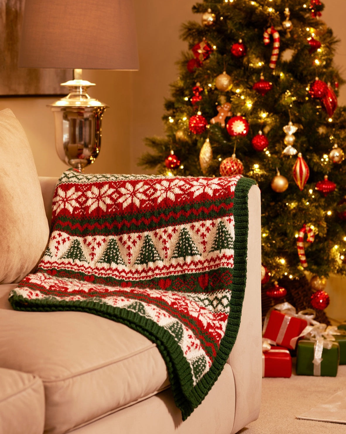 well dressed home christmas blanket Well Dressed Home Blanket