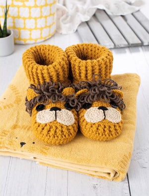 Crochet Animal Slippers by Ira Rott
