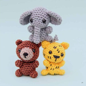 Mini Amigurumi Animals by Sarah Abbondio