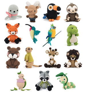 Zoomigurumi 8: 15 Cute Amigurumi Patterns by 13 Great Designers
