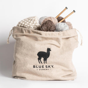 Blue Sky Fibers - Drawstring Project Bag