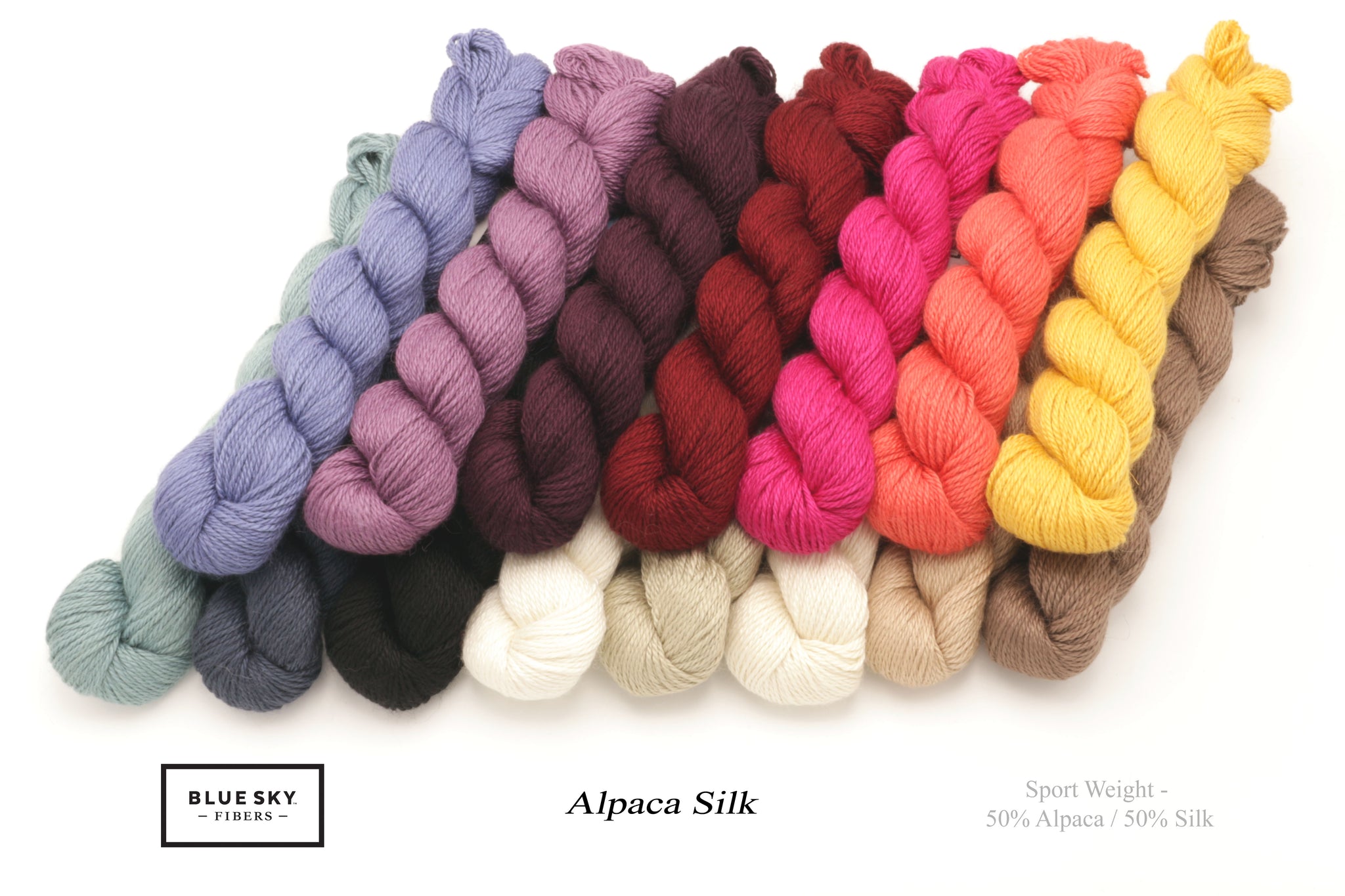 Blue Sky Fibers - Alpaca Silk DISCONTINUED