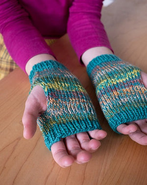 Bernadette Hat and Mitts by Sarah E. Chapman