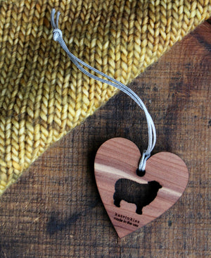 Katrinkles - Cedar Heart Charms