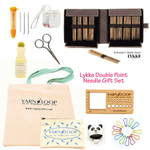 LYKKE - Driftwood 6" Double-Pointed Knitting Needle Gift Sets