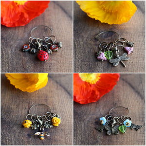 NNK Press - Garden Visitors Stitch Markers