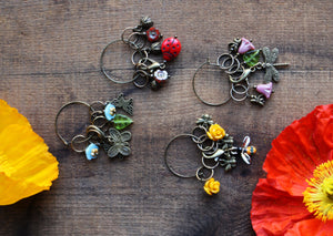 NNK Press - Garden Visitors Stitch Markers