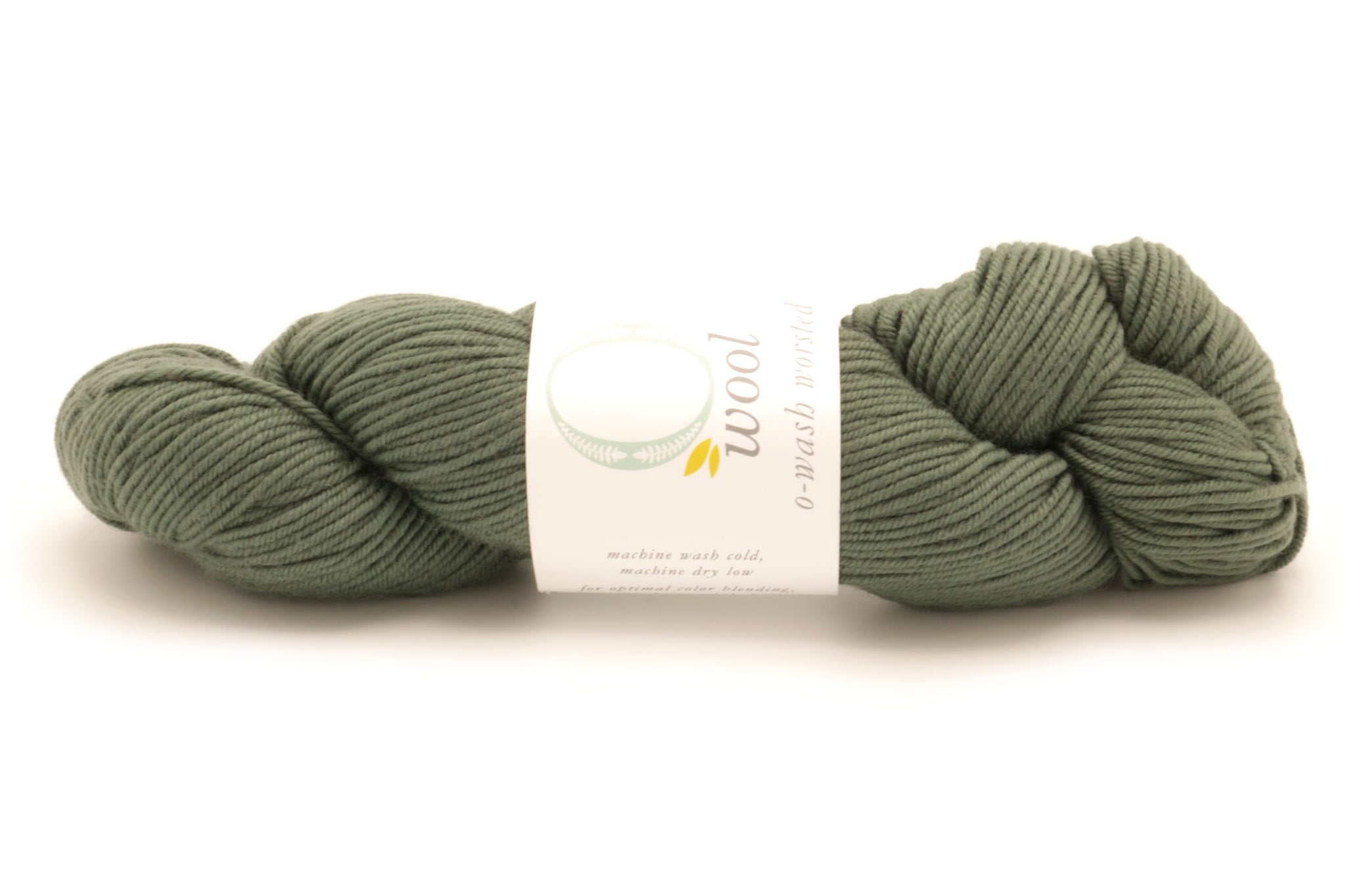 Sale PomPom Green, White, Closeout Yarns