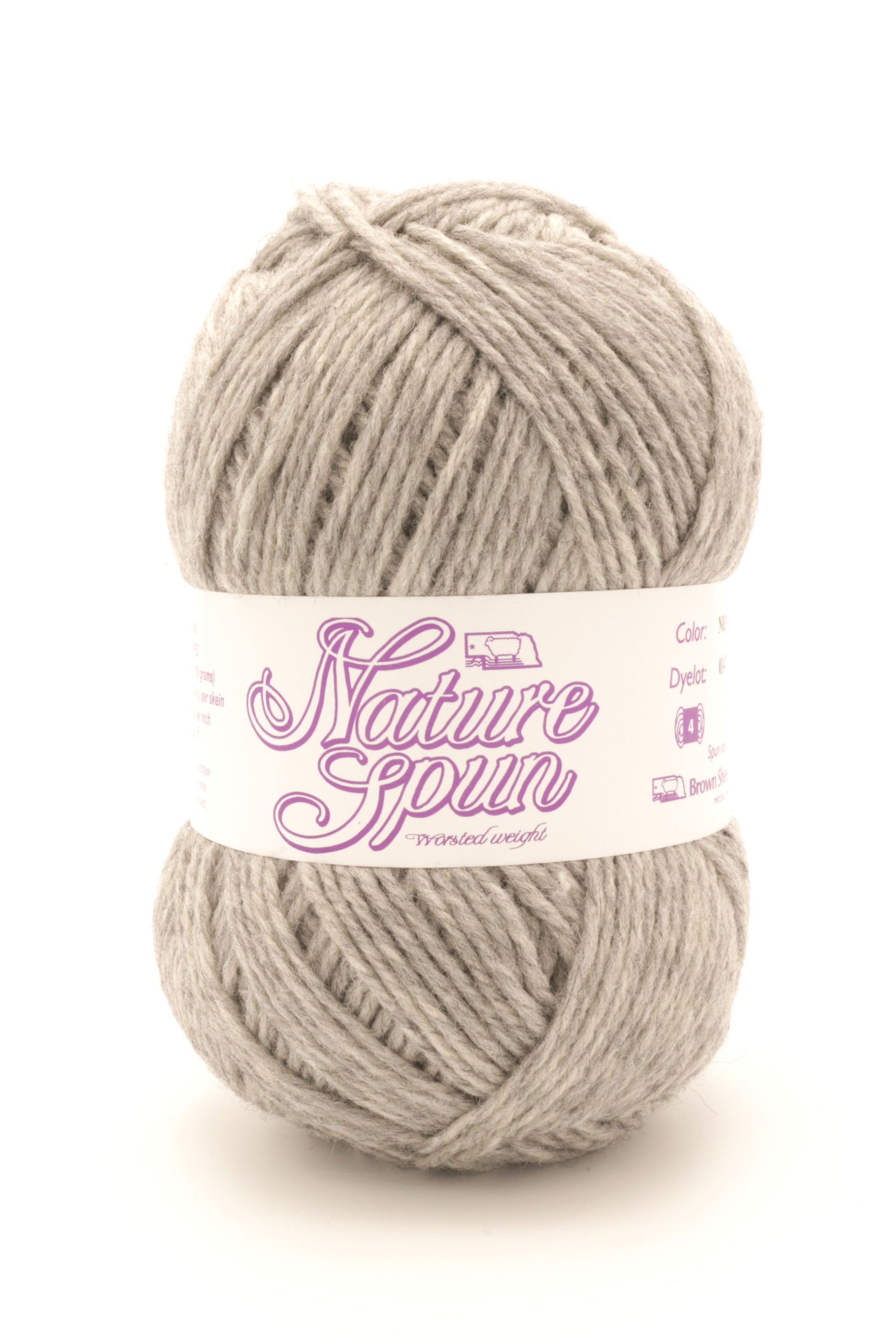 Nature Spun Wool Yarn - Hair + Skin Colors - SPORT + WORSTED Weights, Brown  Sheep