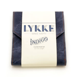 Lykke - Indigo 6" Crochet Hook Set Sizes E-M