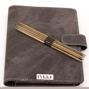 LYKKE - Driftwood 6" Double-Pointed Knitting Needle Set US 0-5