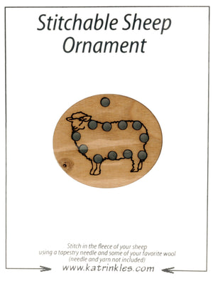 Katrinkles - Sheep Ornament