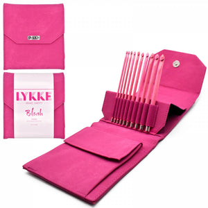 Lykke - Blush 6" Crochet Hook Set Sizes E-M