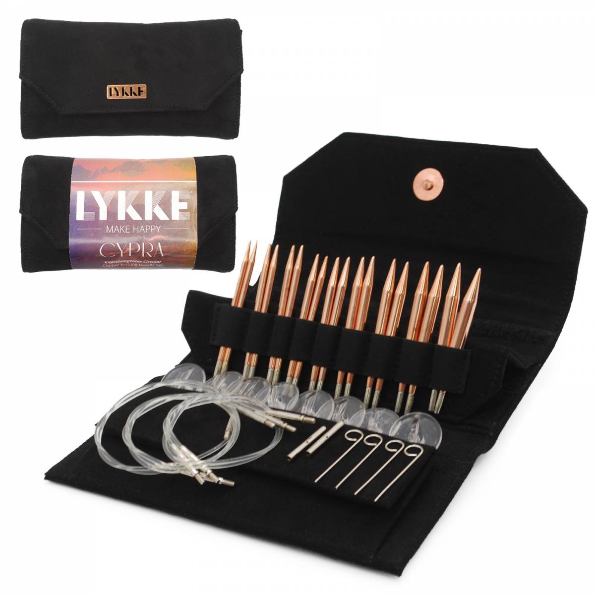 LYKKE - Umber 3.5 Interchangeable Needle Set (US 3-10.5) - Yarn Loop