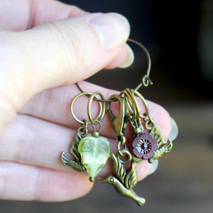 Springtime Bird Stitch Markers
