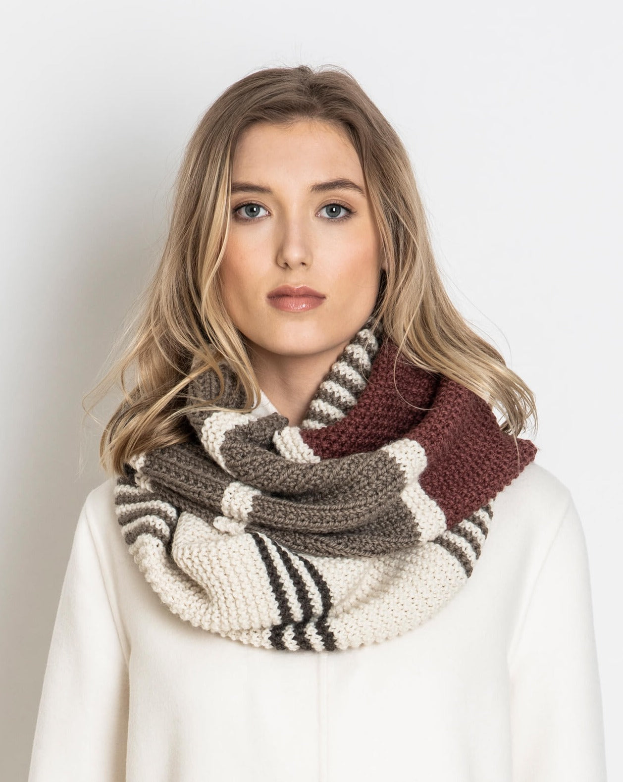 Forest Lake Hat & Cowl by Nancy Ekvall