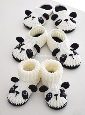 Crochet Animal Slippers by Ira Rott