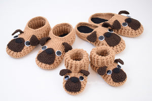 Crochet Animal Slippers by Ira Rott