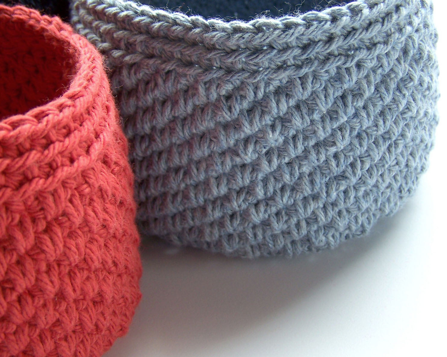 Round Cotton Storage Baskets by Melanie Rice