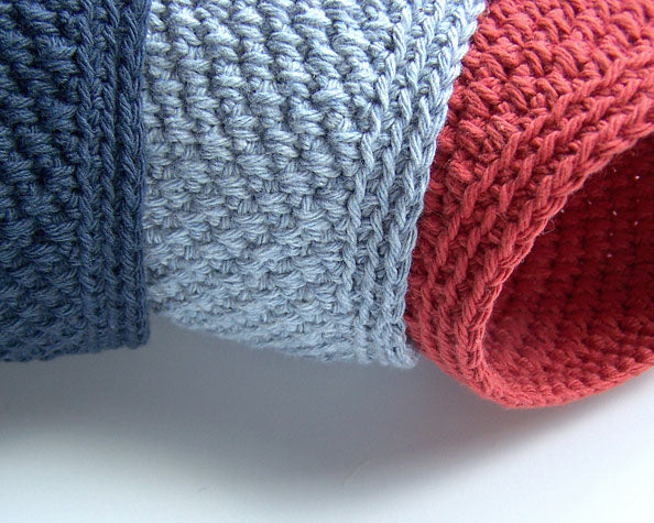 Round Cotton Storage Baskets by Melanie Rice