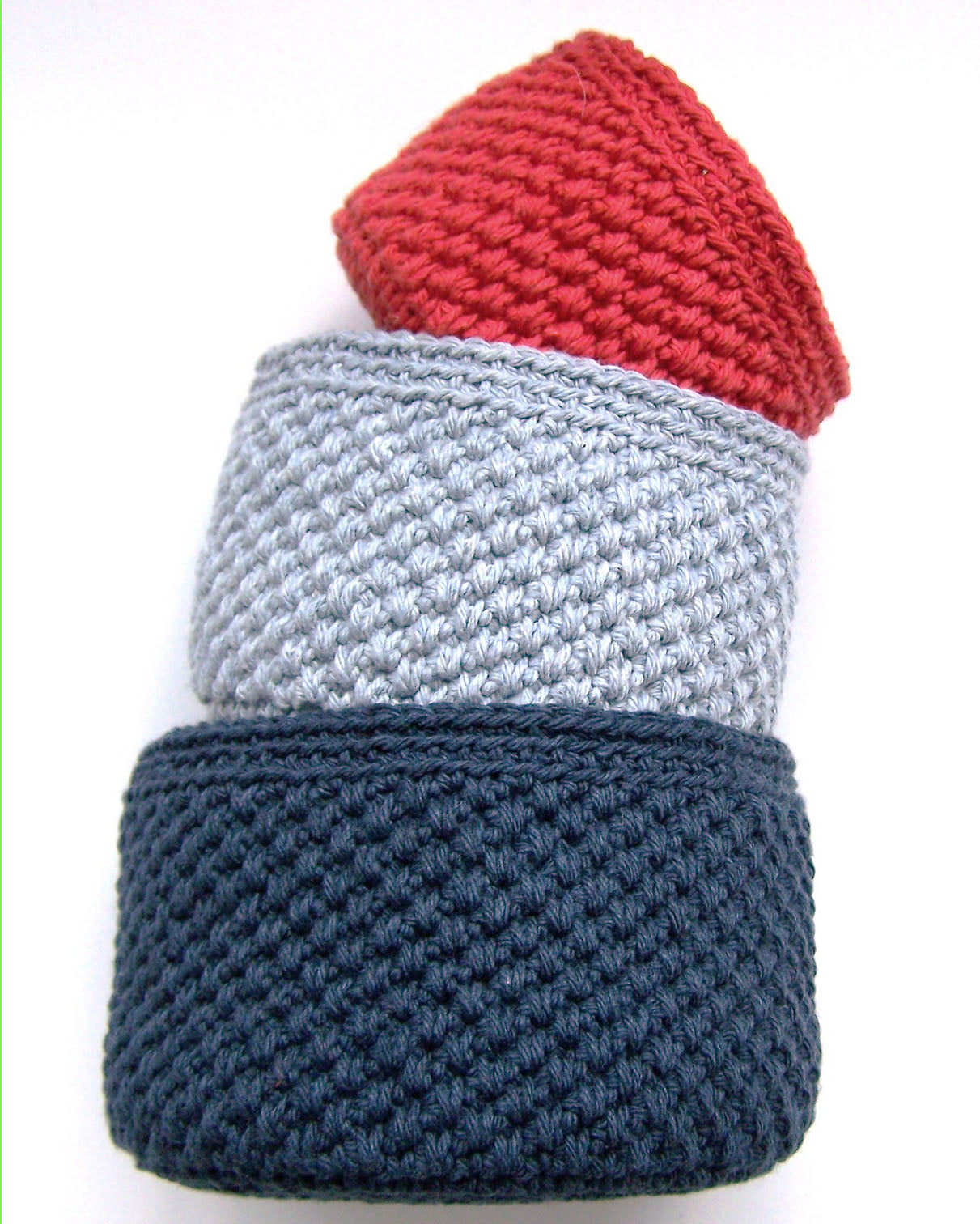 Round Cotton Storage Baskets by Melanie Rice