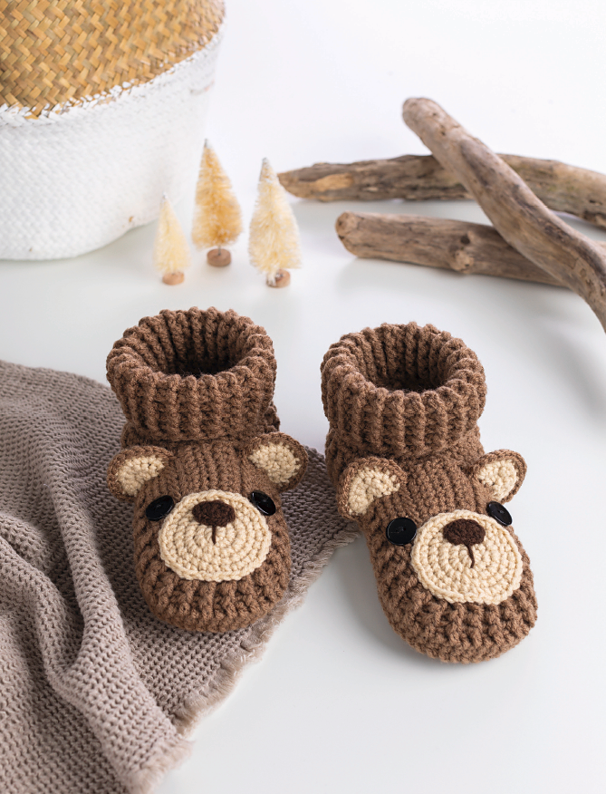 Crochet Animal Slippers by Ira Rott - Yarn Loop