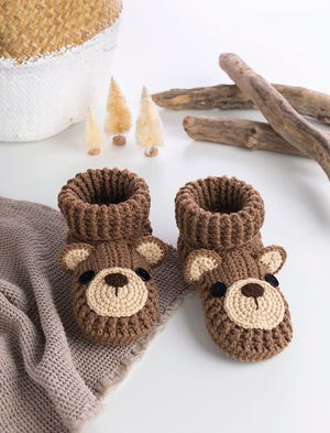Crochet Animal Slippers by Ira Rott